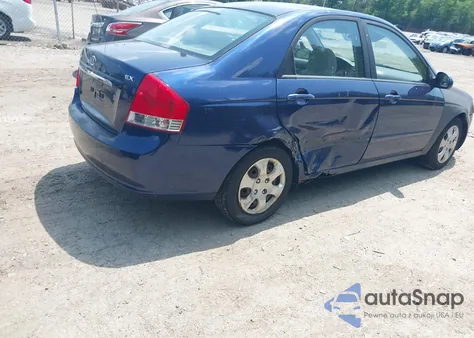 2009 Kia Spectra Ex from USA, damaged, VIN KNAFE222795638166